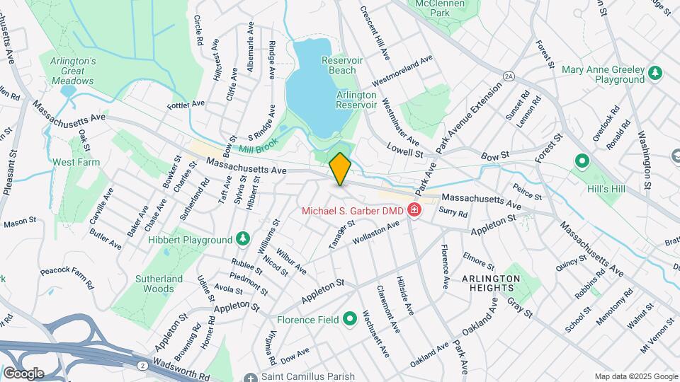 116 Paul Revere Rd, Unit 1 Mapa y Detalles de la Ubicación