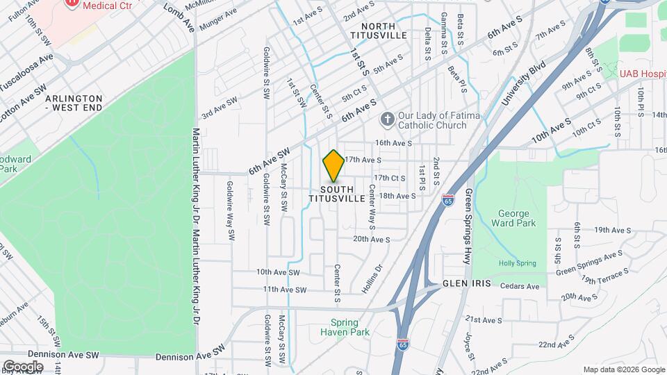 1746 Center St S Map and Location Details