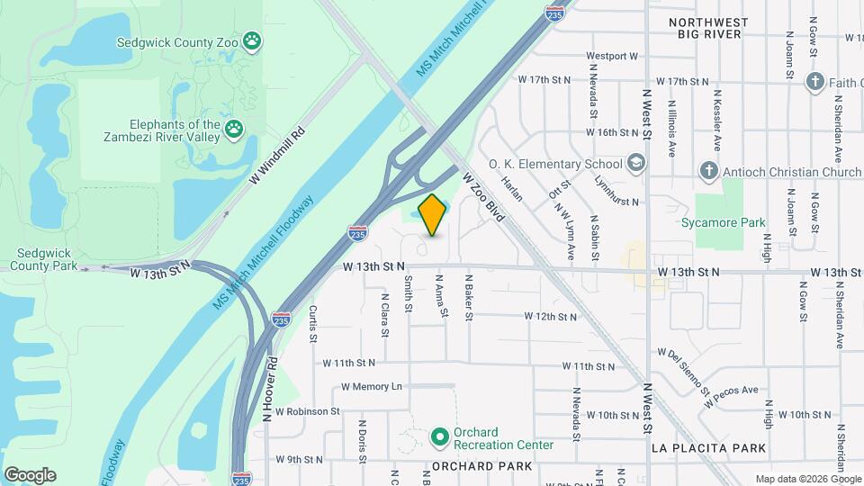 1527 N Smith Cir Map and Location Details