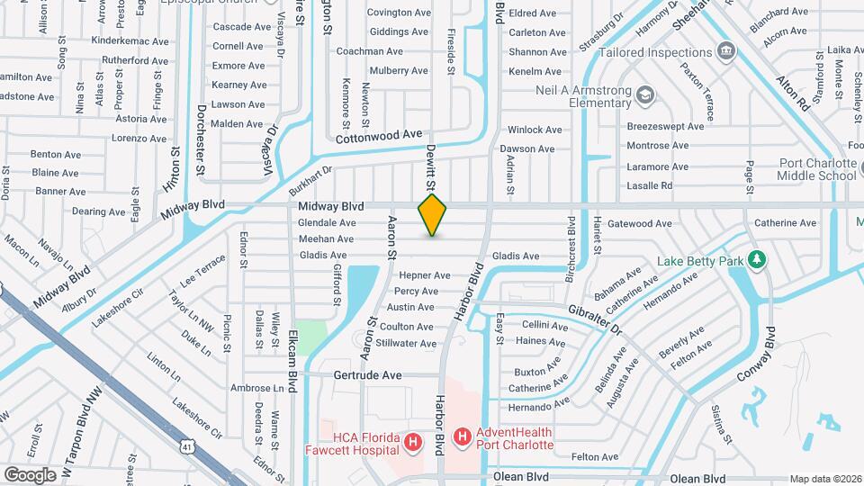 21323 Meehan Ave Map and Location Details