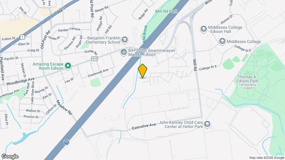 491 College Dr, Unit 491 College Drive, Edison, NJ 08810 Map and Location Details