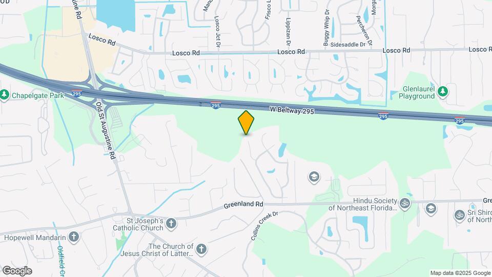 11434 Wandering Pines Ln Map and Location Details