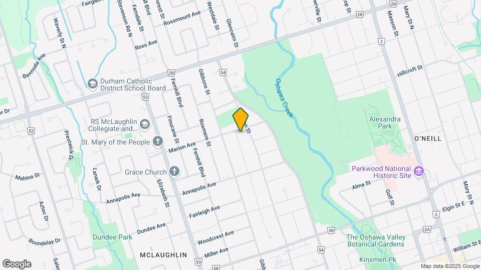 491 Fairlawn St Map and Location Details