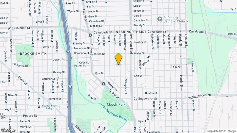 4113 Edison St Map and Location Details