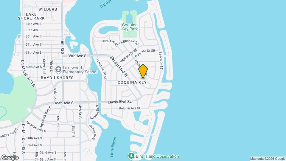 4301 Tarpon Dr SE Map and Location Details