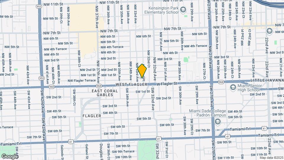 30 NW 32nd Pl Mapa y Detalles de la Ubicación