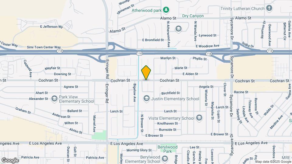 2393 Cragmont Ct Map and Location Details