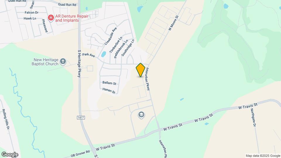 2208 Ridgecrest Ln Map and Location Details