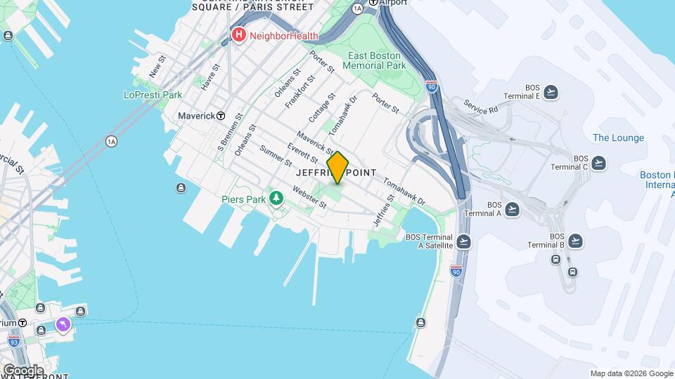 444 Sumner St Map and Location Details