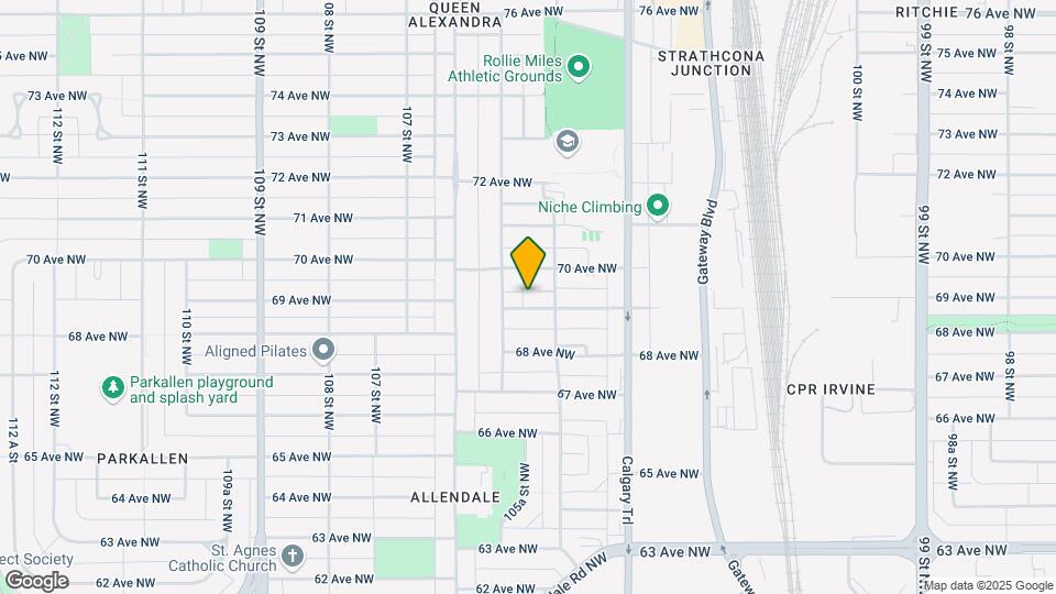 10520 69 Av NW Map and Location Details