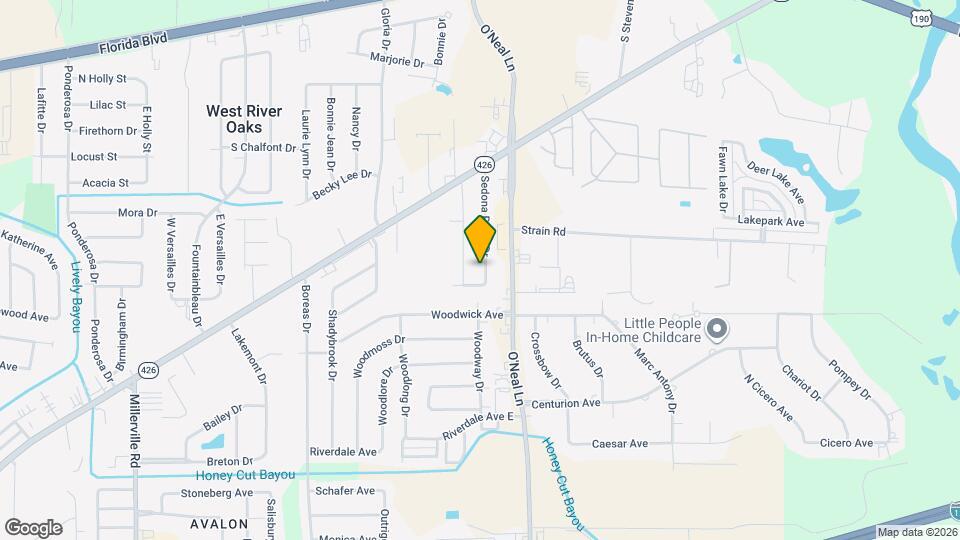 1046 Sedona Pines Dr Map and Location Details