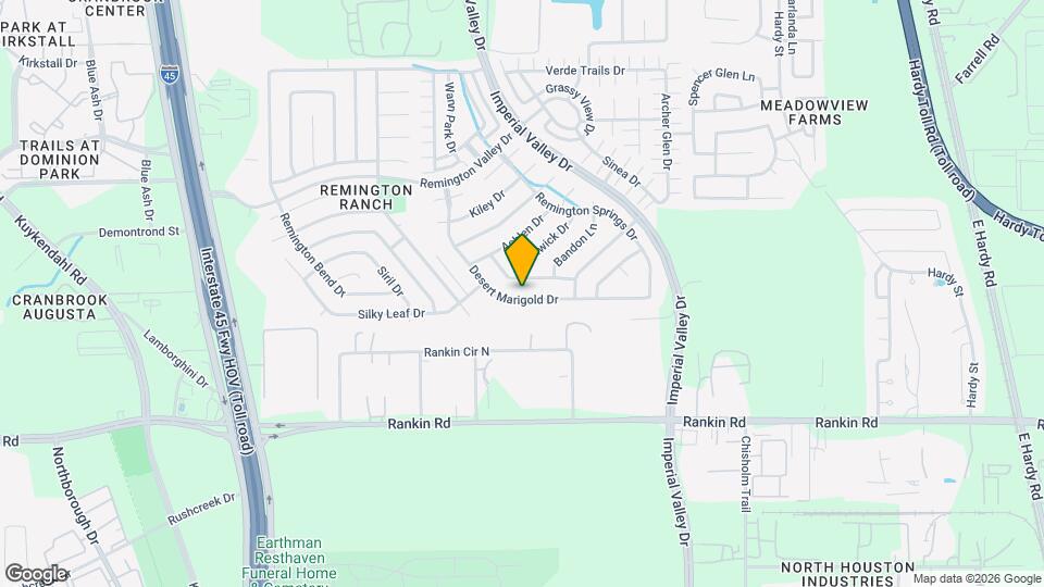 18622 Desert Marigold Dr Map and Location Details