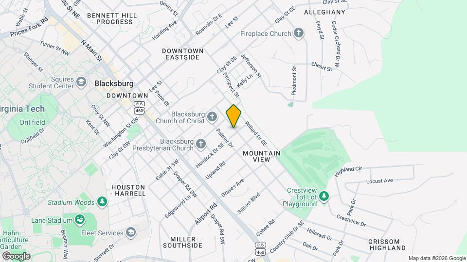 405 Hemlock Dr SE Map and Location Details