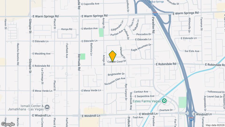 657 Canyon Crest Dr Map and Location Details