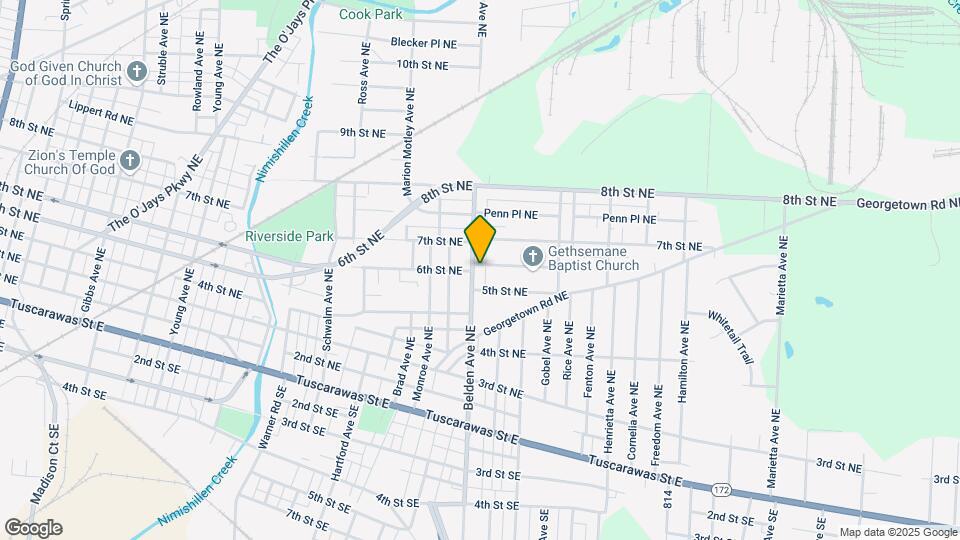 524 Belden Ave NE Map and Location Details