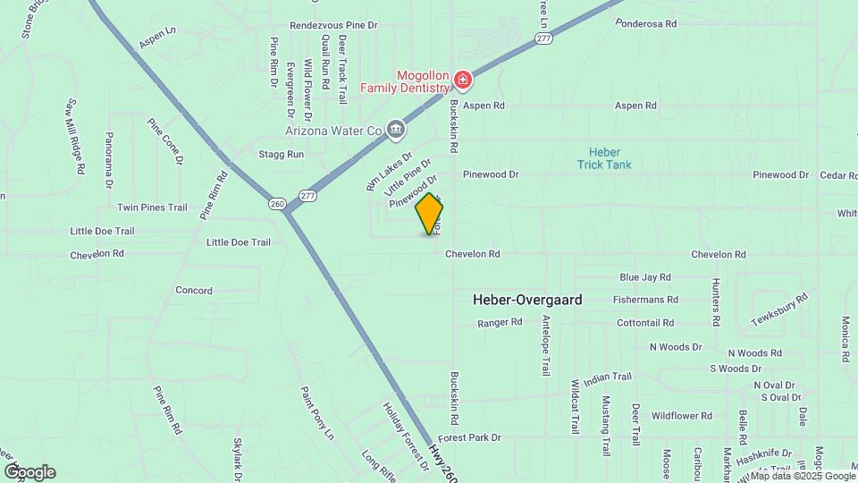 2073 Thousand Pines Dr Map and Location Details