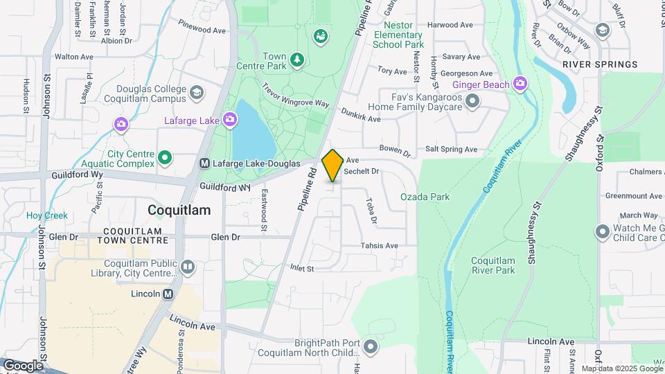 1184 Inlet St Map and Location Details