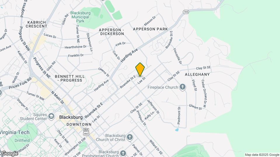 709 Lee St Map and Location Details