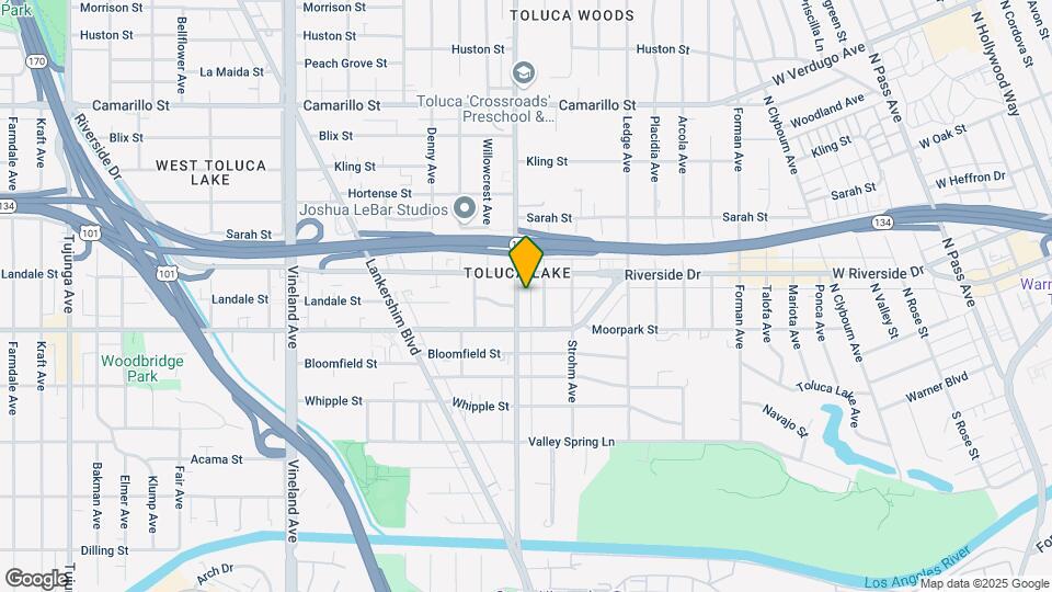 4436 Cahuenga Blvd Map and Location Details