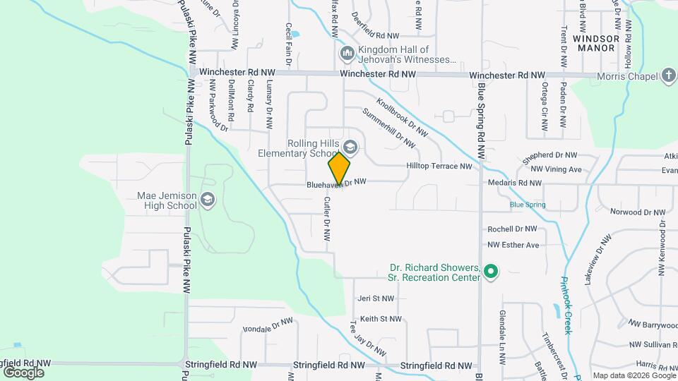 4729 Bluehaven Dr NW Map and Location Details