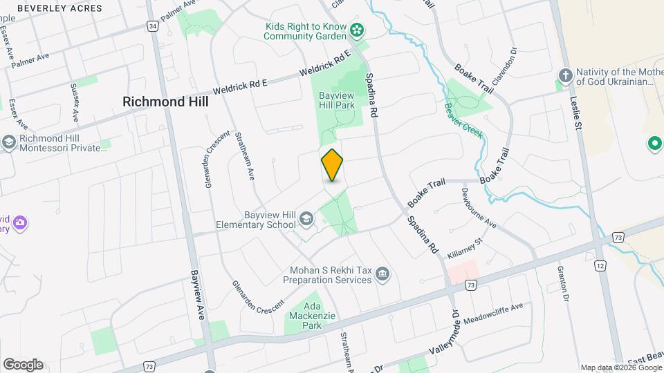 31 Glenayr Rd Map and Location Details