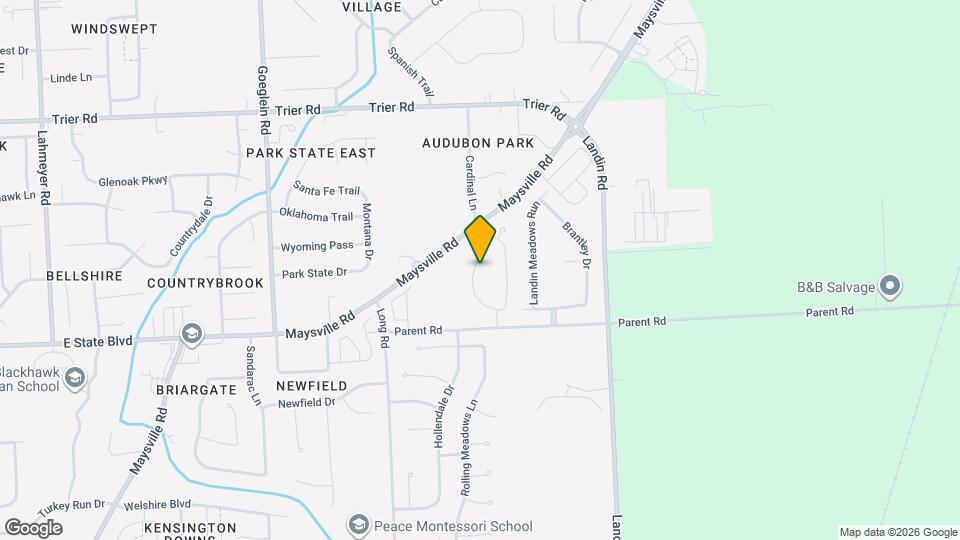 3209 W Bartlett Dr Map and Location Details