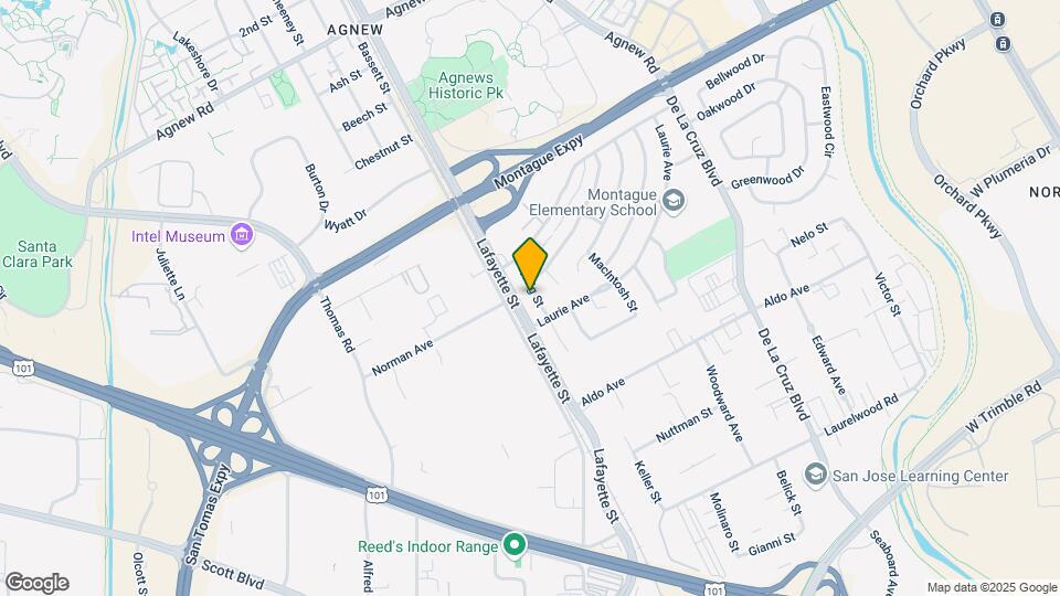 3670 Haig St Map and Location Details