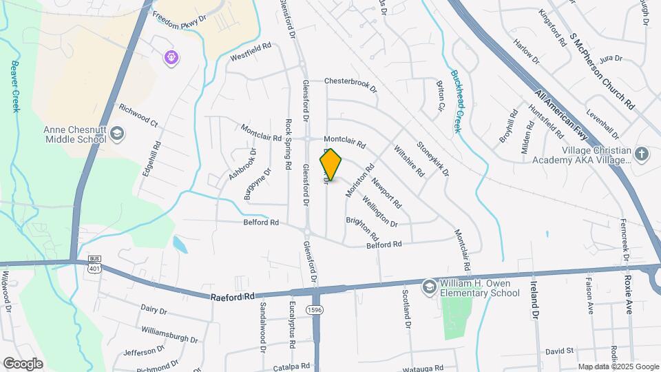 807 Berwick Dr Map and Location Details