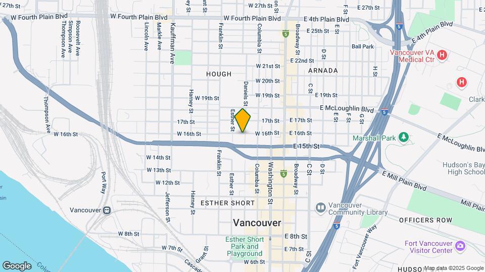 1514 Daniels St Map and Location Details