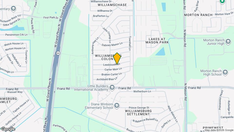 22619 Leedstown Ln Map and Location Details