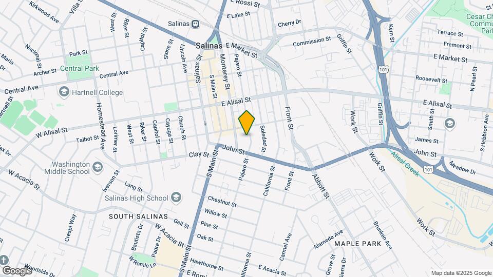 418-430 Pajaro St Mapa y Detalles de la Ubicación