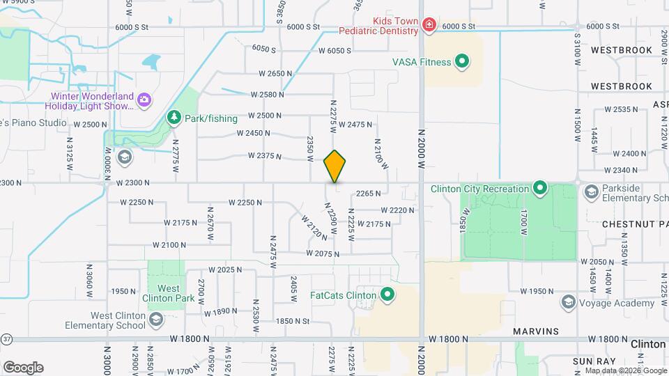 2277 W 2300 N Mapa y Detalles de la Ubicación