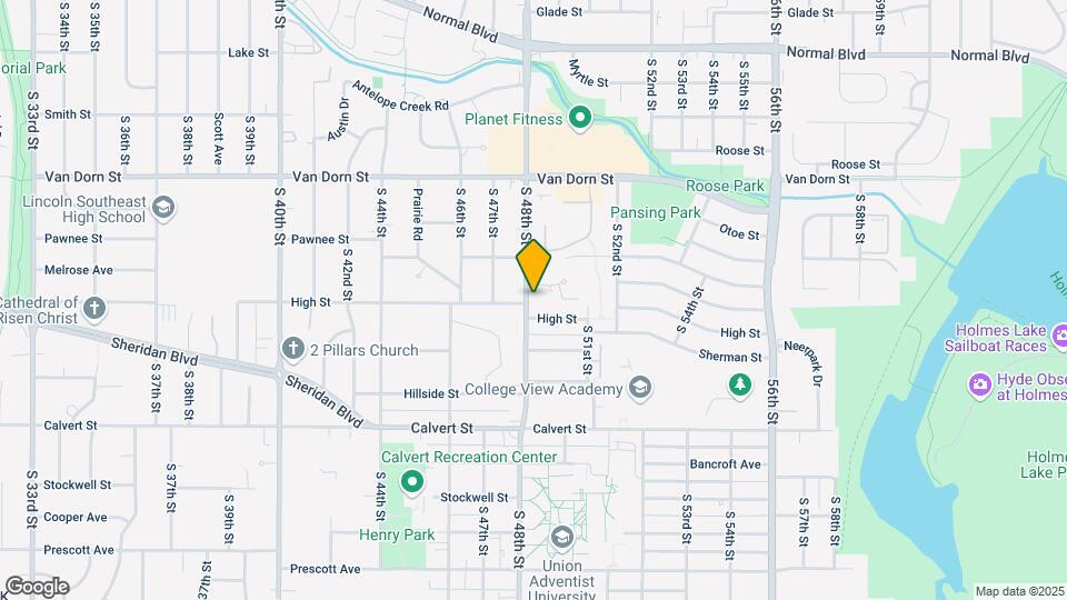 4809 Apple Hill Ln Map and Location Details