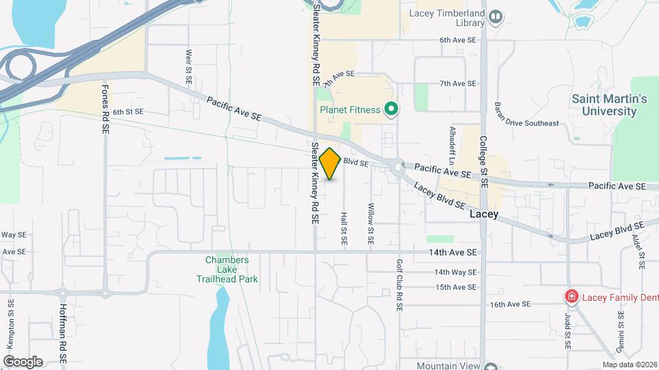 1126 Sleater Kinney Rd SE Map and Location Details