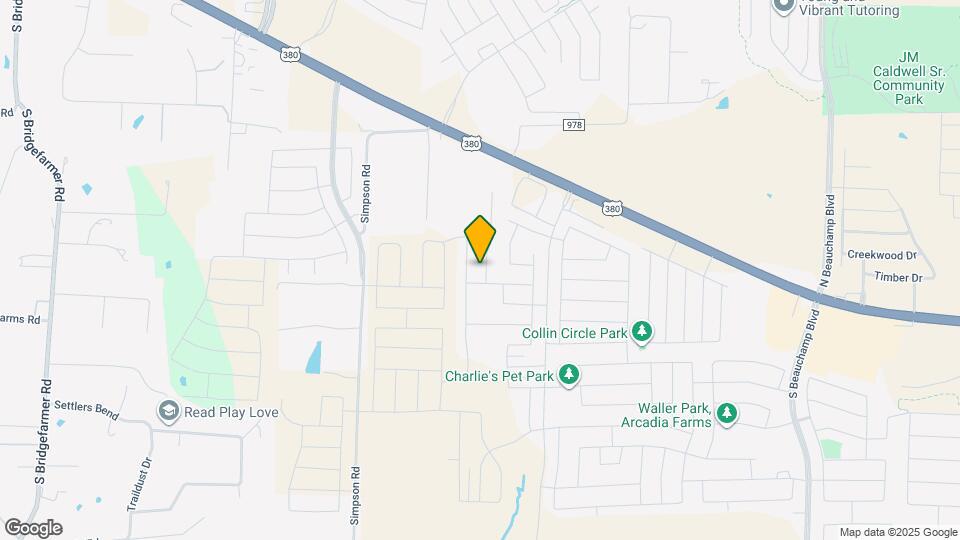 224 Cottonwood Dr Map and Location Details