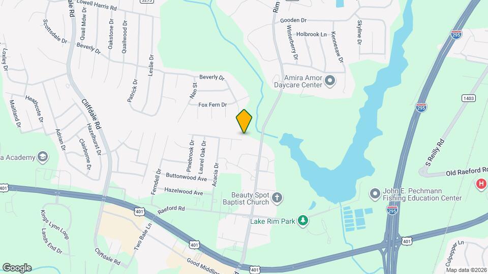 7704 Redwood Ave Map and Location Details