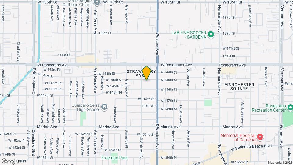 1850 W 145th St Map and Location Details