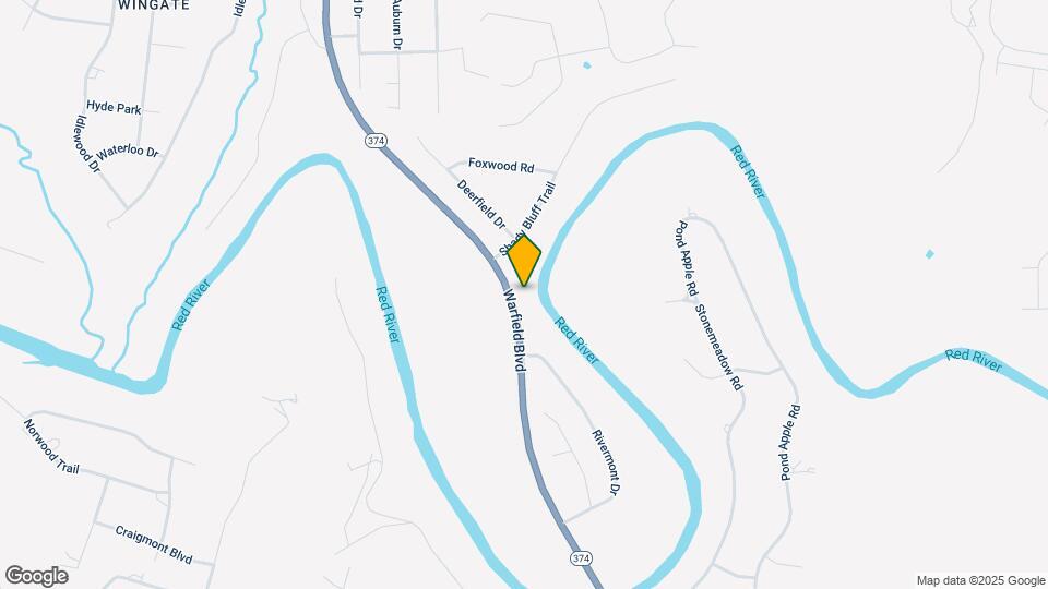 1125 Warfield Blvd Map and Location Details