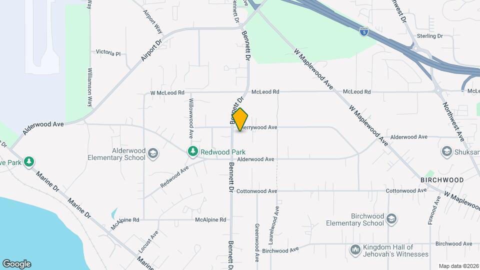 3239 Cherrywood Ave Map and Location Details