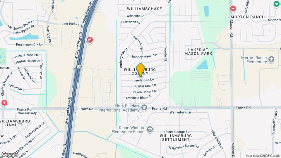 22702 Leedstown Ln Map and Location Details