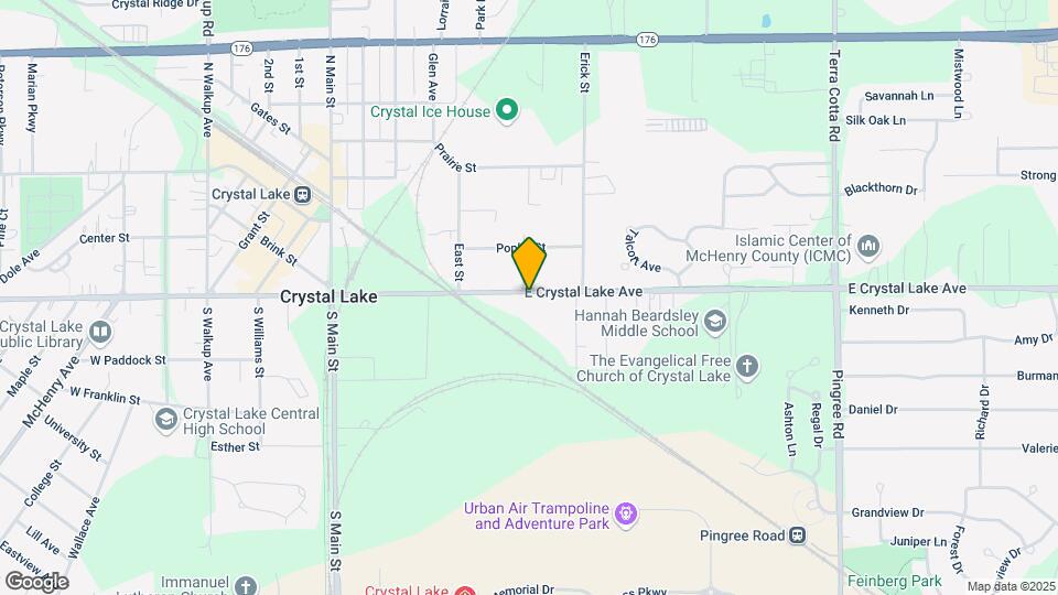 351 E Crystal Lake Ave Map and Location Details