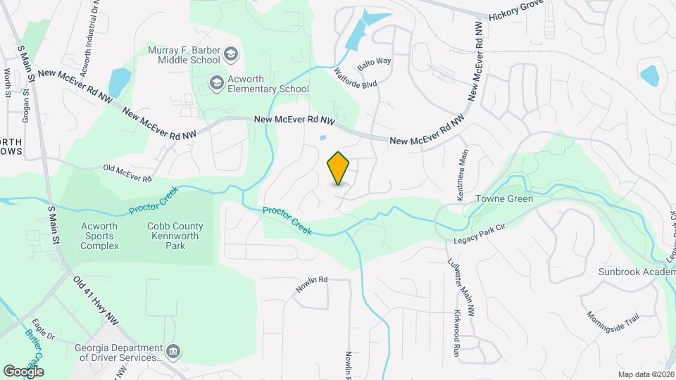 3172 Forest Grove Trail Map and Location Details