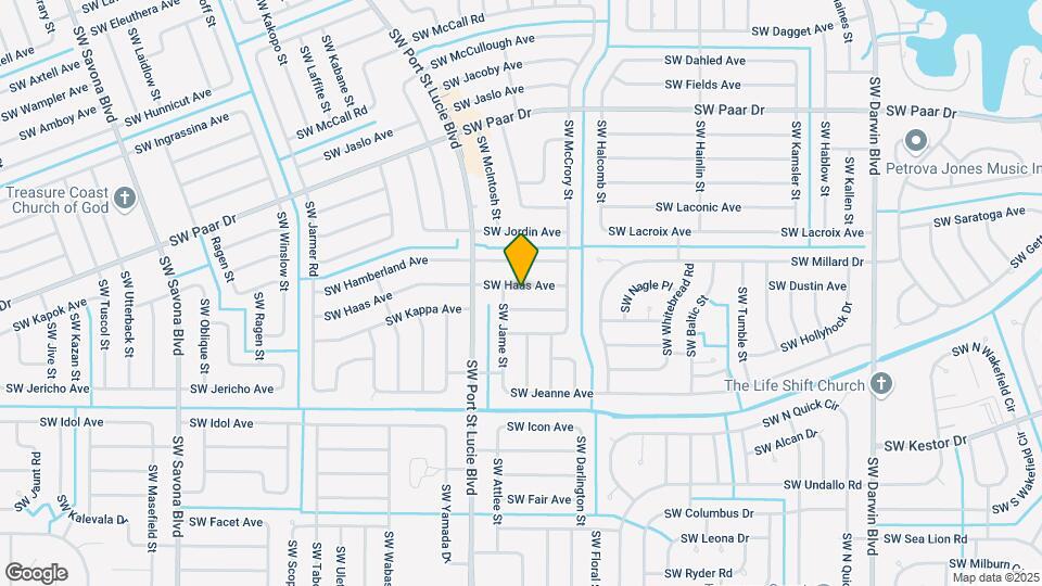 702 SW Haas Ave Map and Location Details