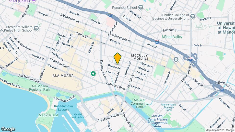 1739 Citron St Mapa y Detalles de la Ubicación