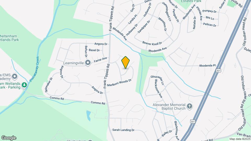 10106 Garden Valley Ct Map and Location Details