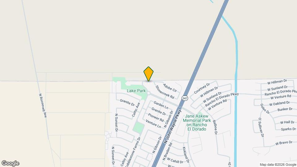 44171 Adobe Cir Map and Location Details