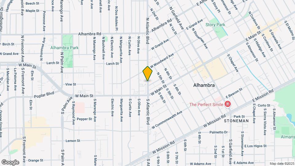 119 N Atlantic Blvd Map and Location Details