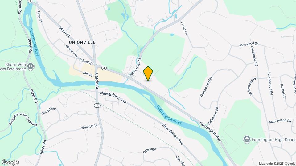 1752 Farmington Ave Map and Location Details