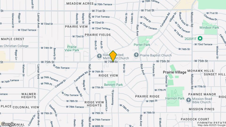 5121-5141 W 75th St Map and Location Details