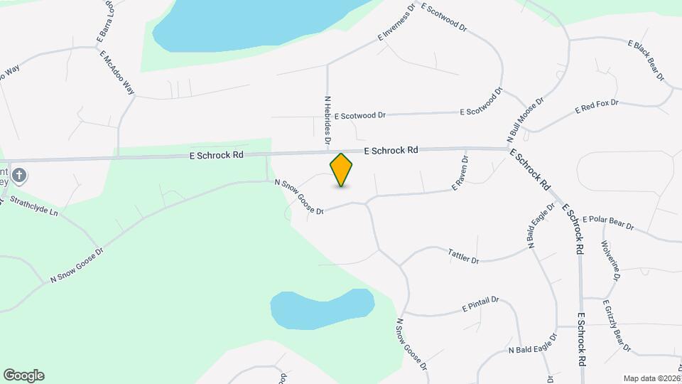 3555 N Snow Goose Dr Map and Location Details